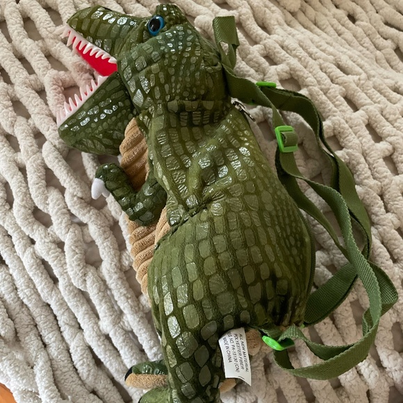 T-REX KIDS PLUSH BACKPACK - Picture 3 of 14